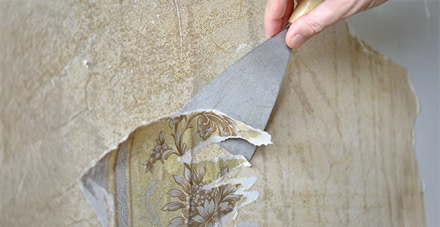 Wallpaper scraper removes wallpaper.