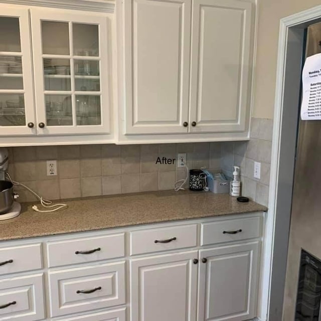After professional painting
