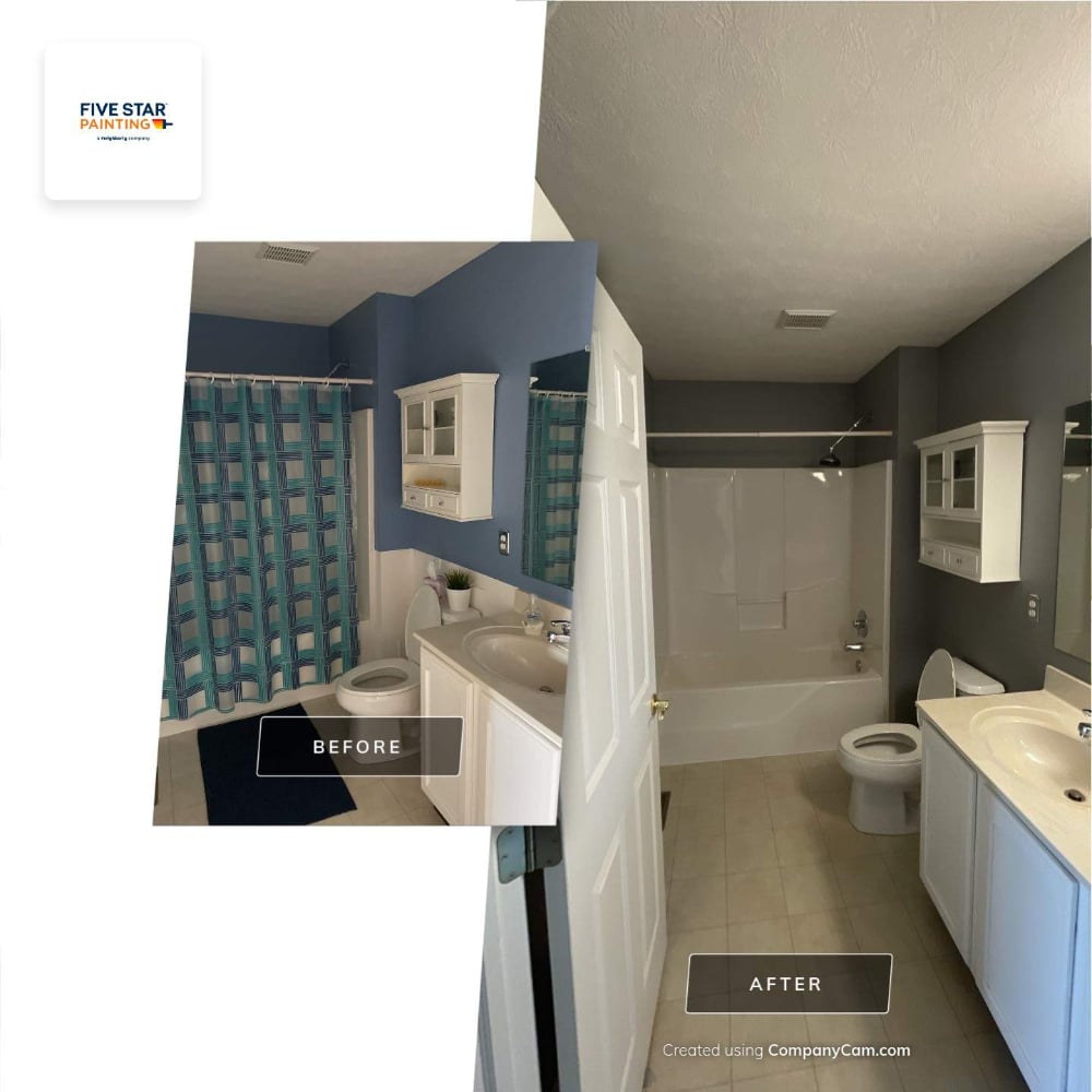 Bathroom Before and After