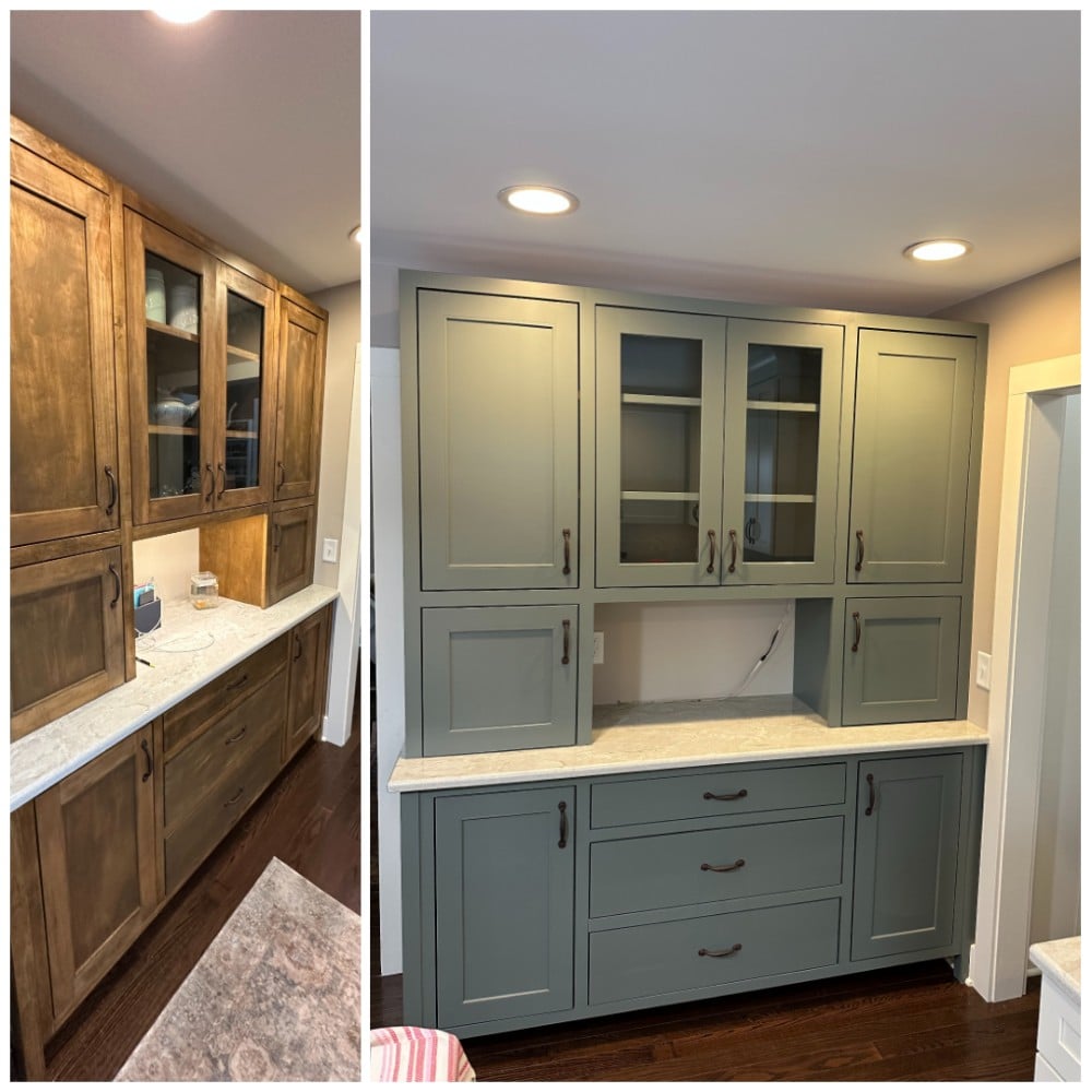 Cabinet painting