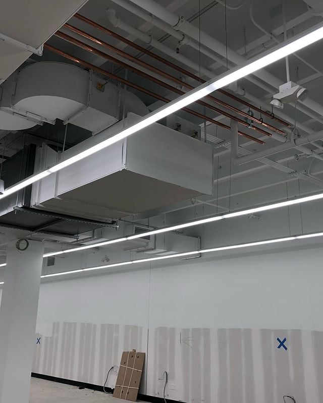 Commercial paint project