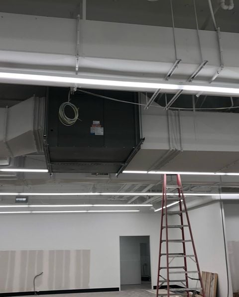 Commercial paint project