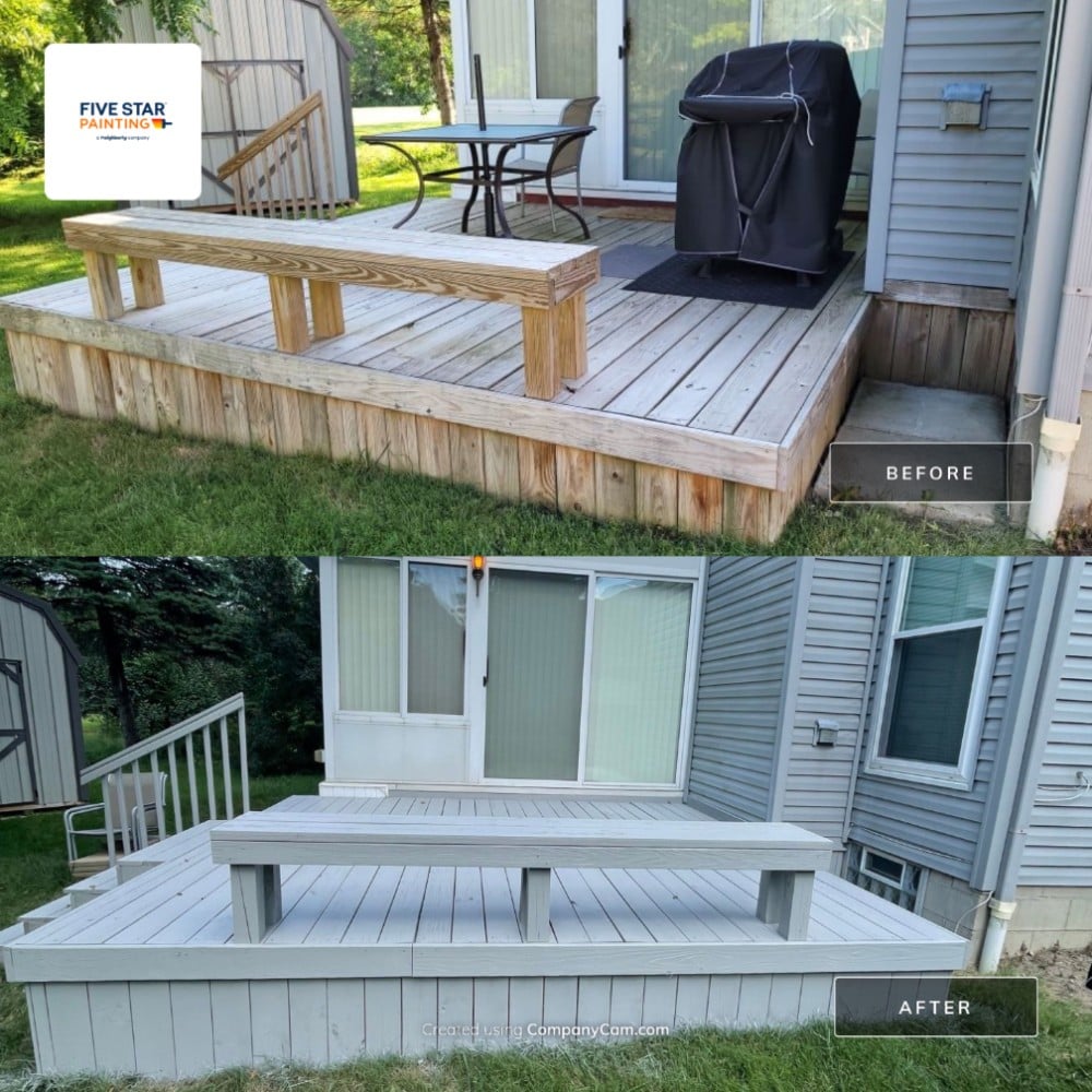 Deck Before and After