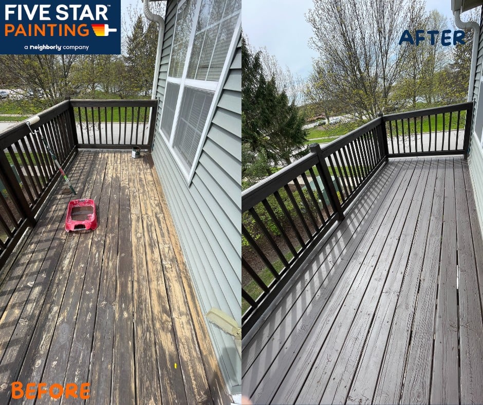 Deck Staining