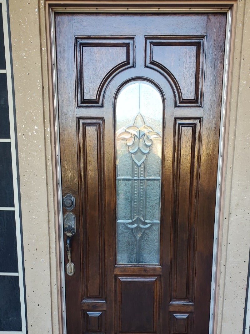 Door Staining