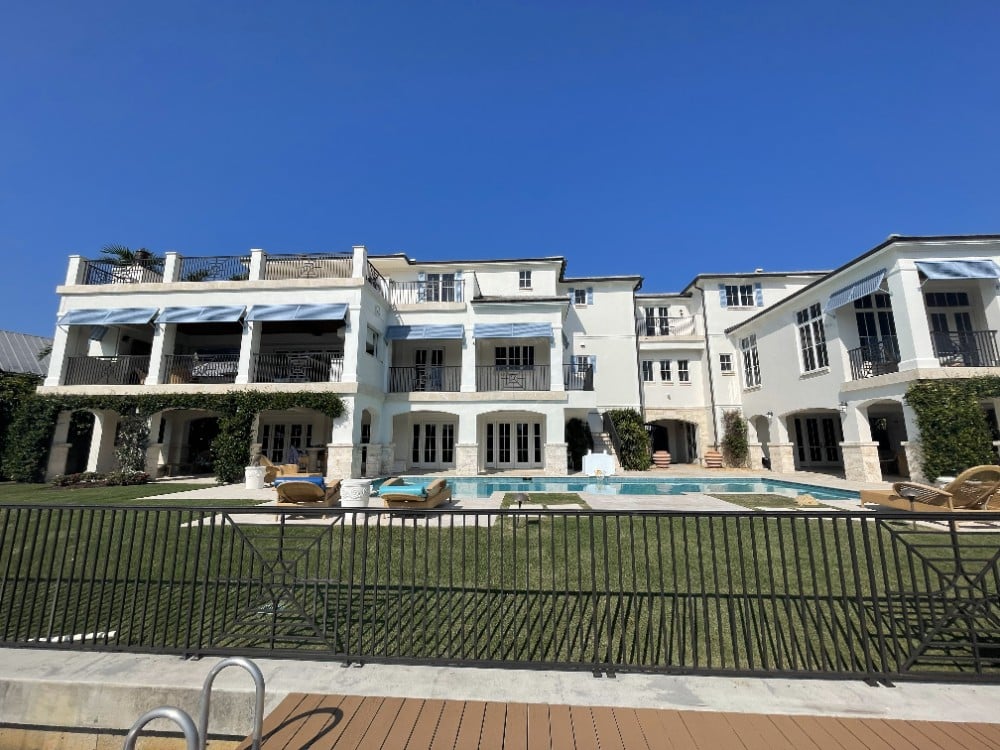 Exterior Back Deck Waterfront