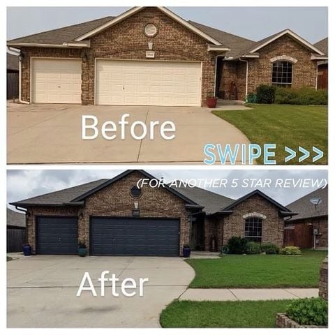 Exterior Home garage painting