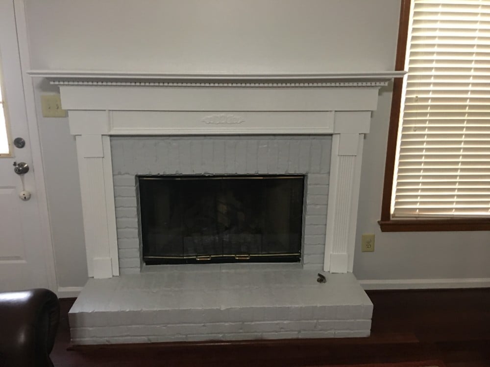 Fireplace painting
