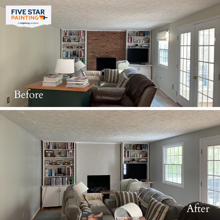Fresh hues transform living space!