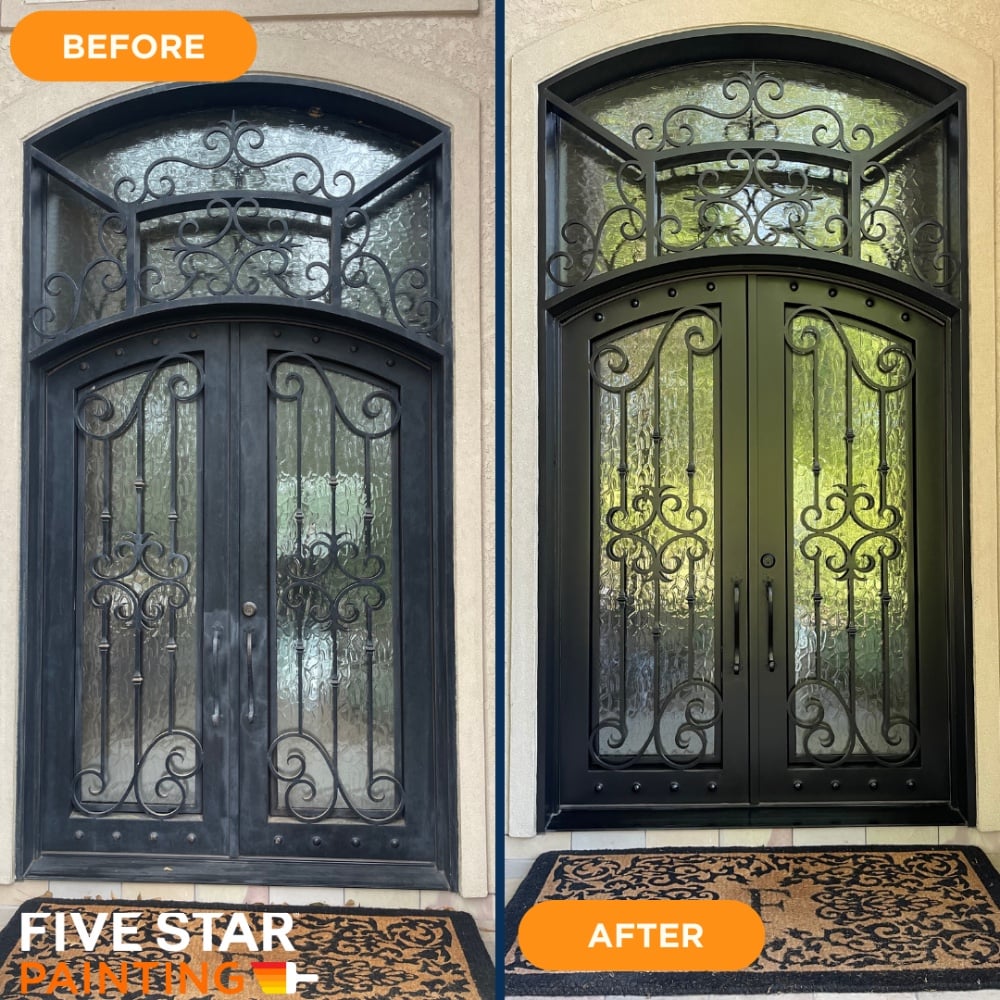 Front Metal Door Painting