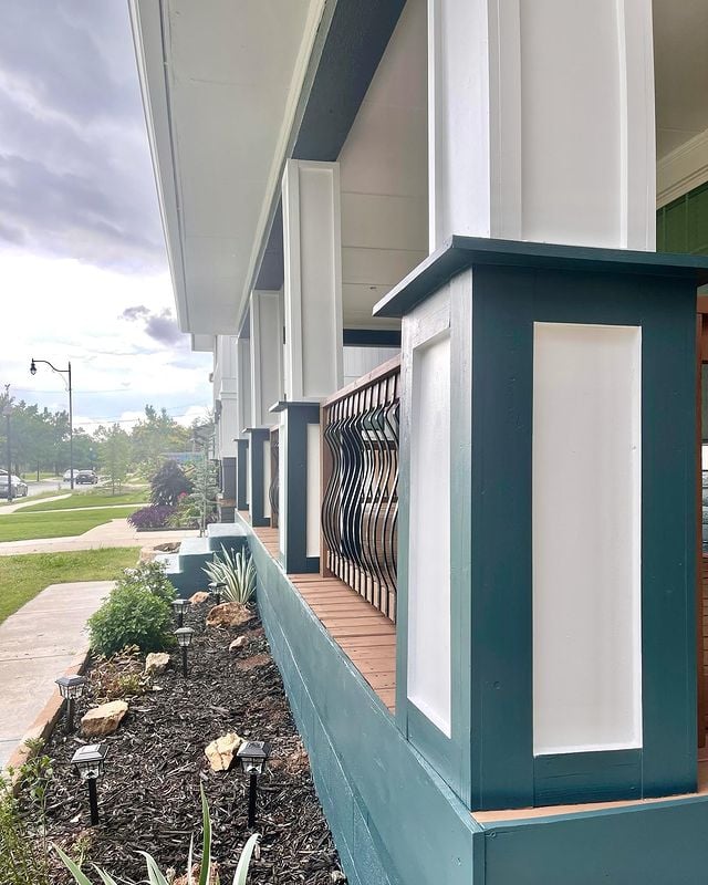 Front porch paint job