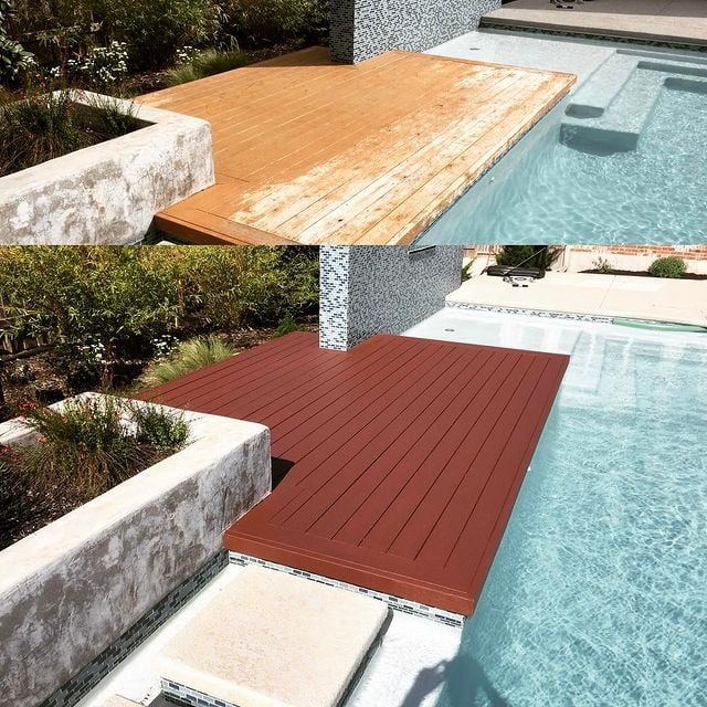 Get that pool ready for the warmer weather.
