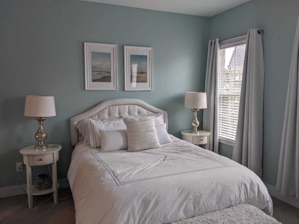 Guest Bedroom- Walls, Ceiling & Trim