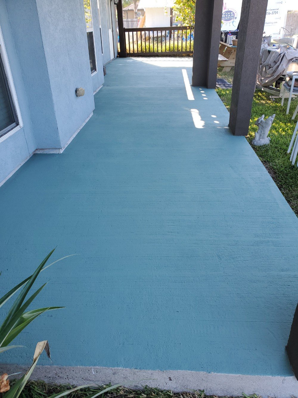 H&C Color Top Concrete Stain color is Bombay Breeze
