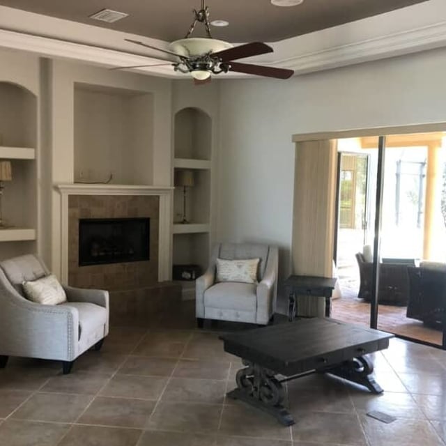Indoor Living Room House Painting