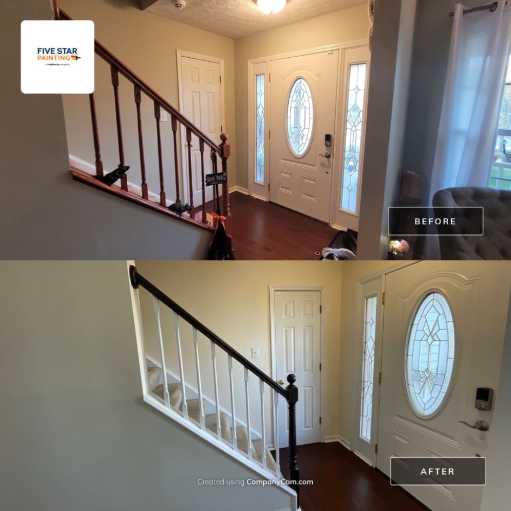 Interior Home Before and After