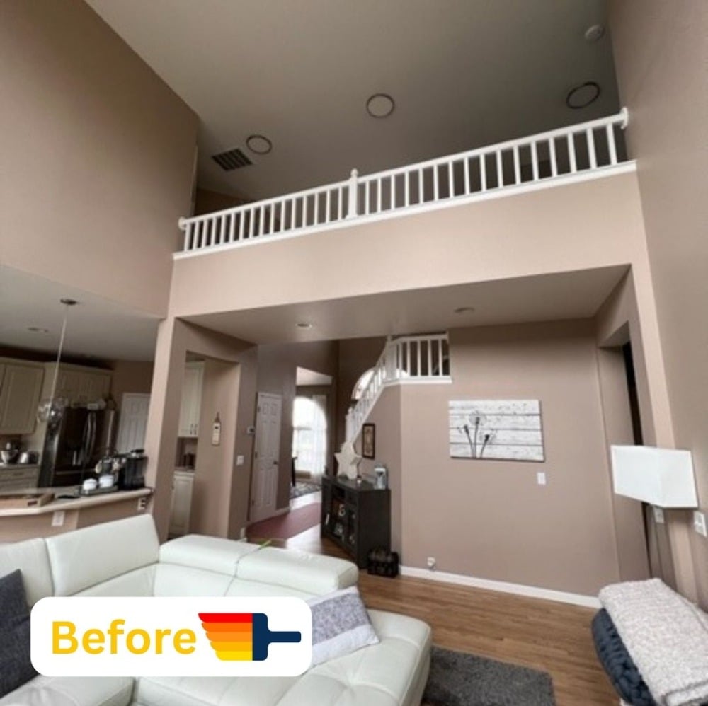 Interior Painting Before