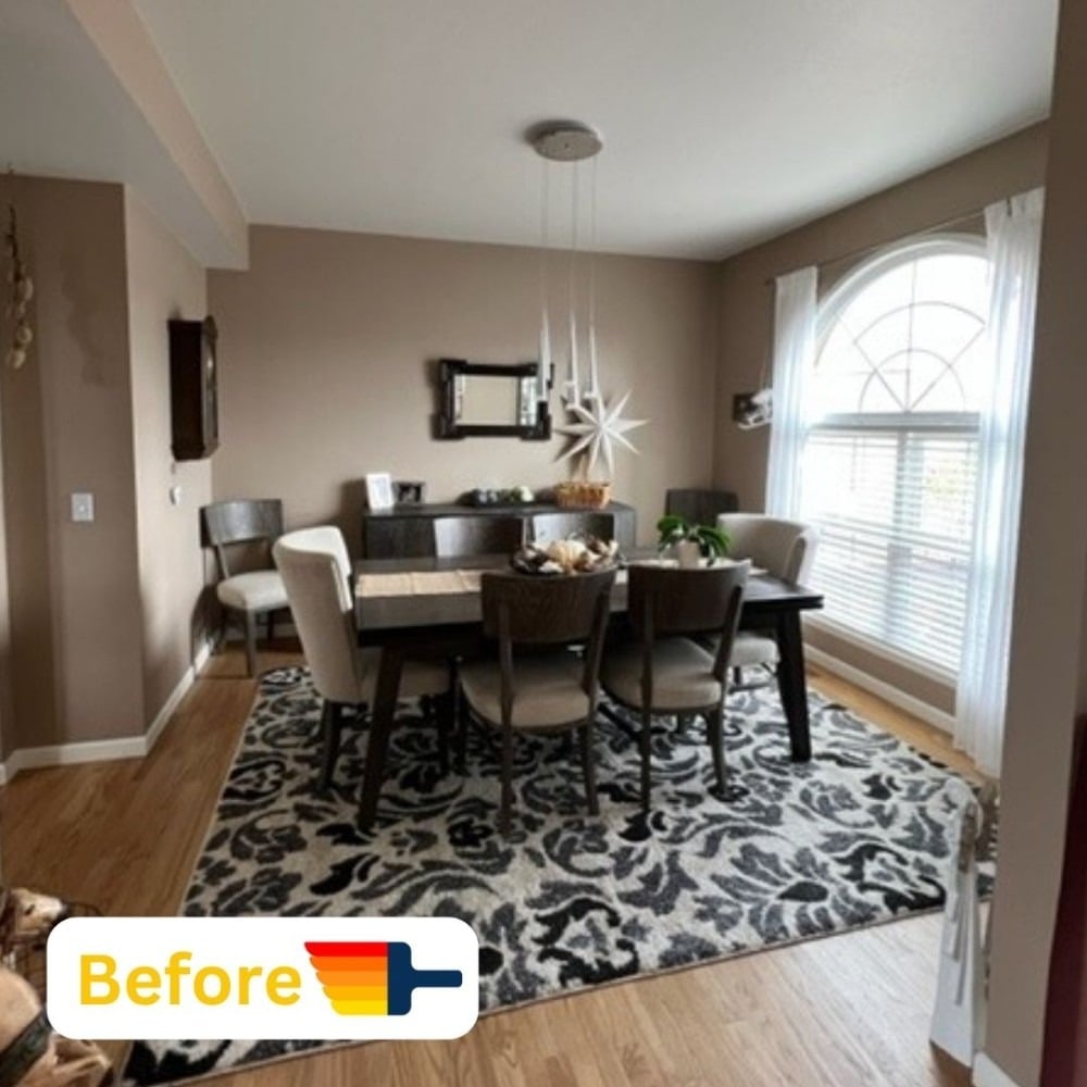 Interior Painting Before