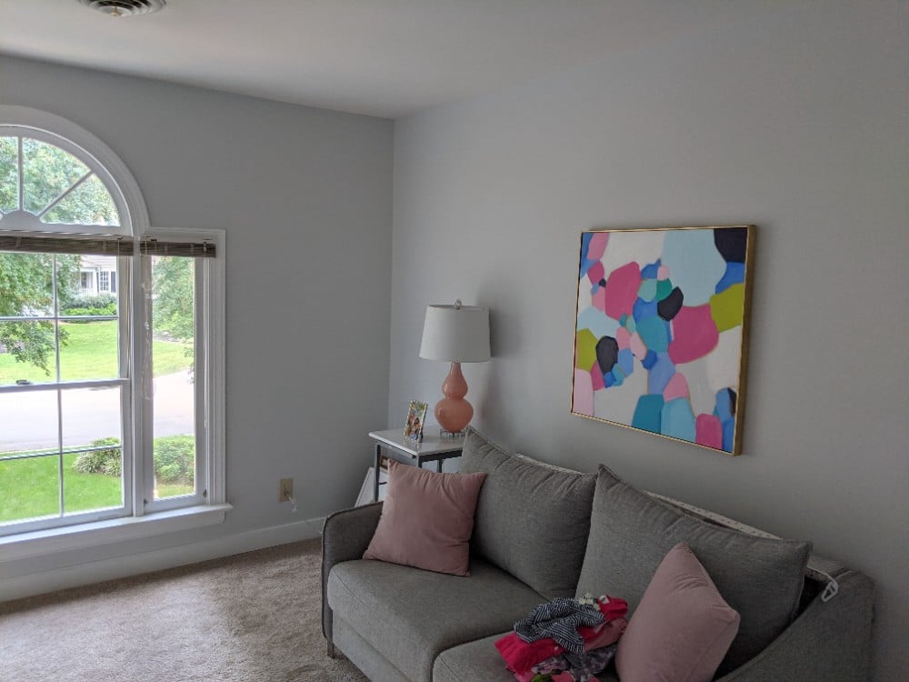 Living Room- Walls, Ceiling & Trim