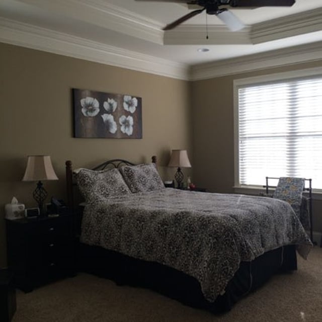 bedroom painting, tray ceiling painting, interior painting, Greensboro, color experts