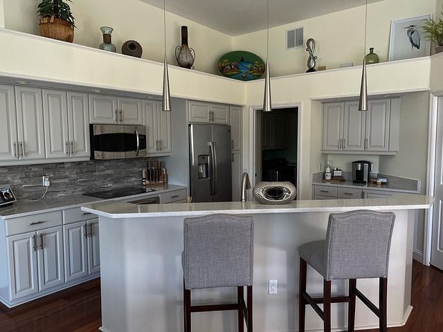 Painted kitchen