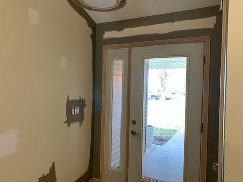 Painting prep.