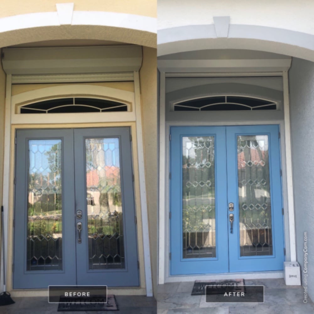 SW Emerald Urethane for doors is long lasting