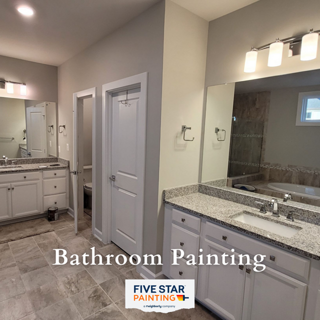 Soothing blue oasis: bathroom bliss