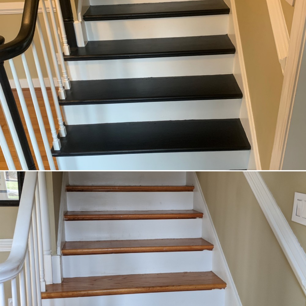 Staircase- Before & After