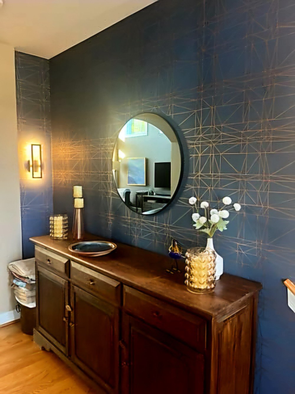 Landenberg, Pennsylvania, Wallpaper Installation, Wallpaper Hanging, Accent Wall, 19350, Interior Painting