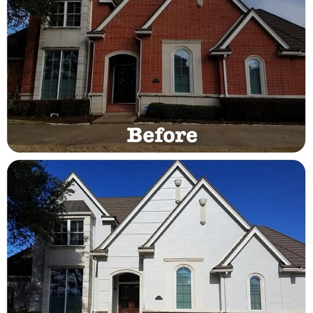 before and after house