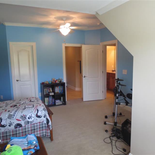 childrens blue bedroom, bedroom painting, interior painting, High Point, color consultation