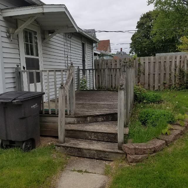 deck before painting