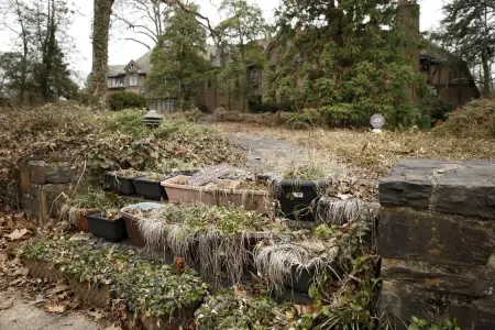 view of Julian Price &quot;Hillside&quot; House from Fisher Park Circle.