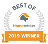 Best of home advisor 2019 winner.