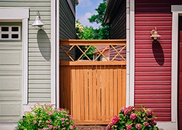 Exterior of home painted.