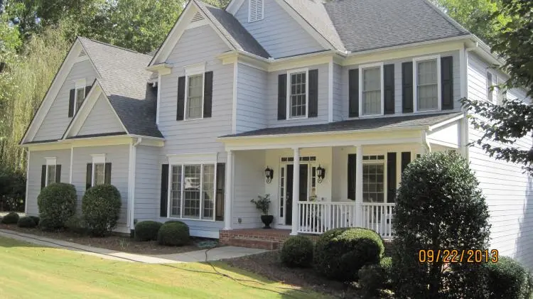 Painted Home Exterior.