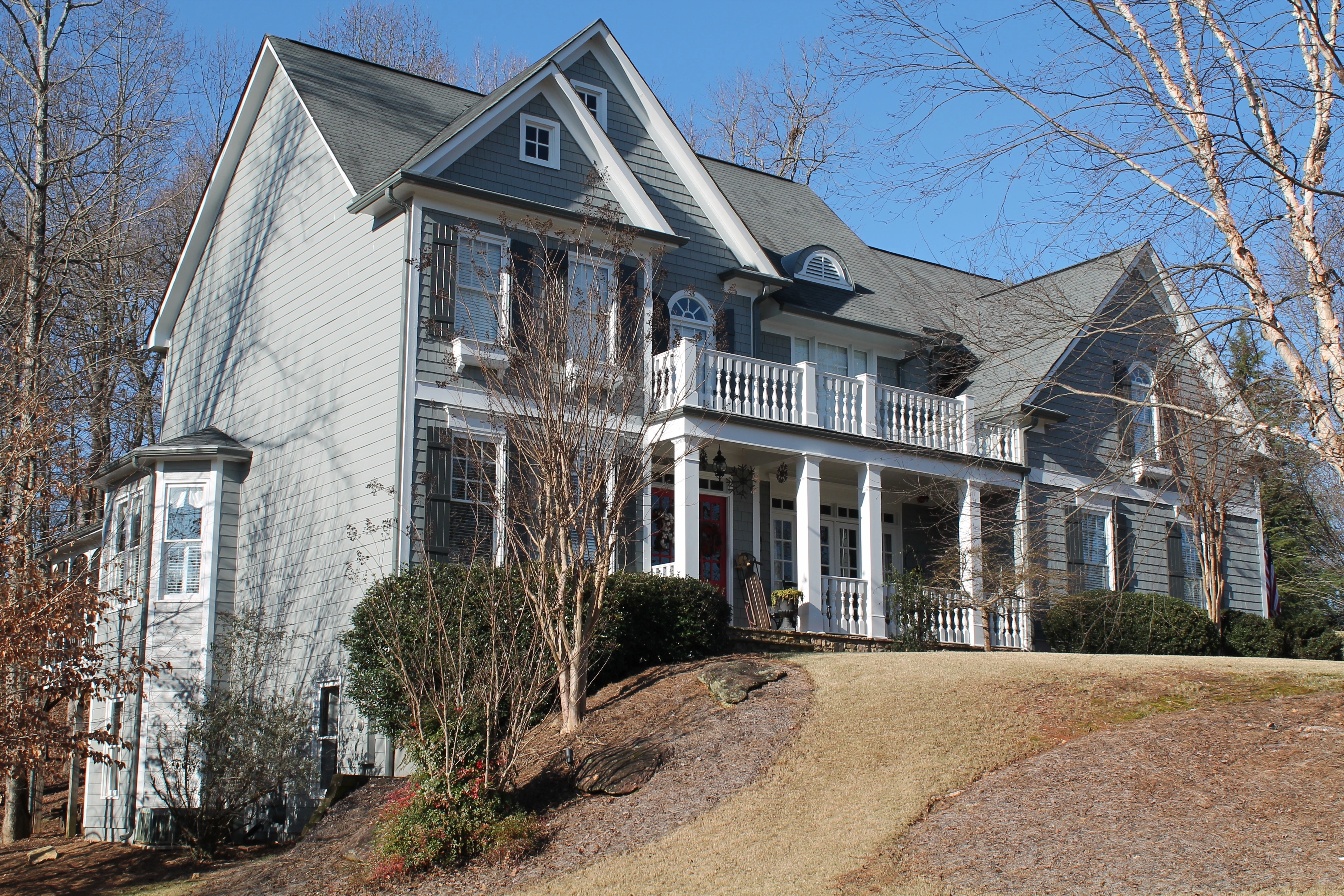 Painted Home Exterior.