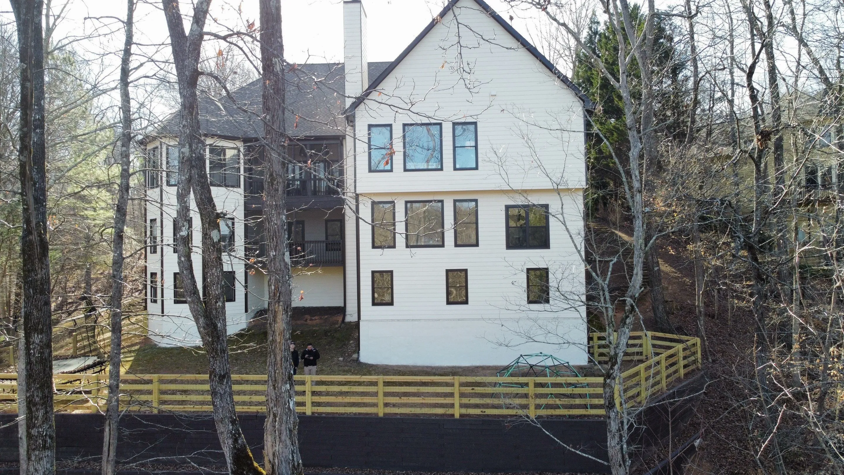 Painted Home Exterior.