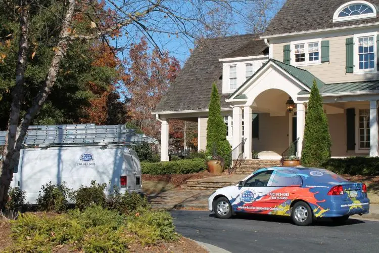 Painted Home Exterior.