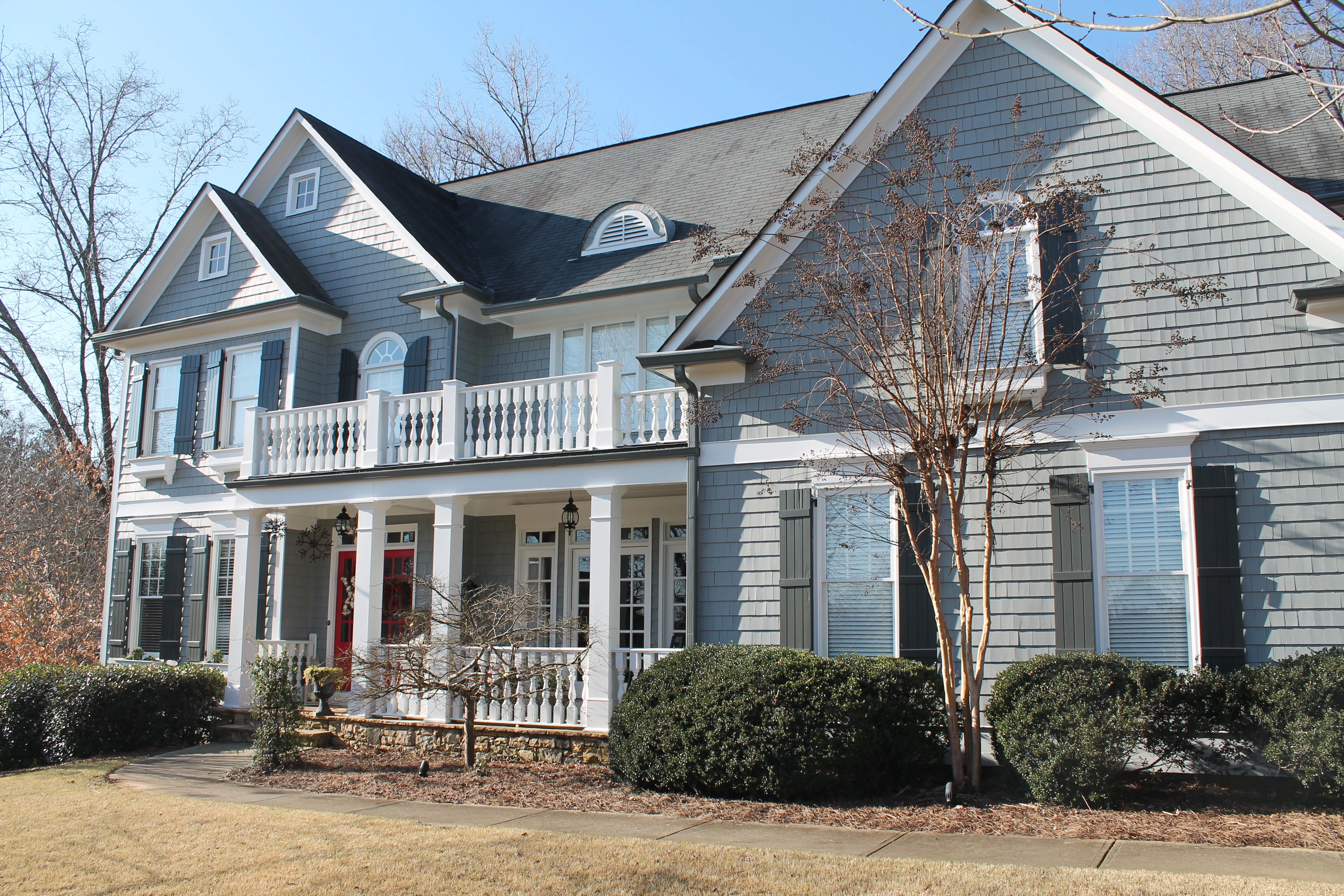 Painted Home Exterior.