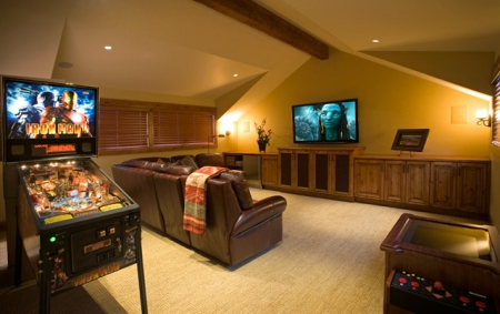 Picture of a den.