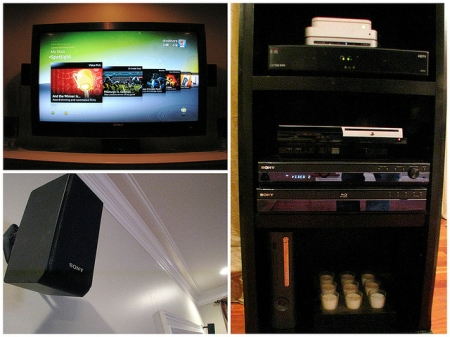 Rec Room Entertainment Center.