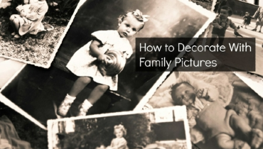 Blog title superimposed over a pile of old, black-and-white photographs of children