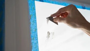 removing paint from windows